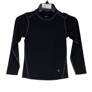 Hot Chillys Youth Small Black Originals Crew Neck Base Layer Long Sleeve N16-13